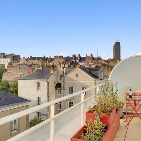 Bright Apartment With Large Terrace Nantes Dış mekan fotoğraf